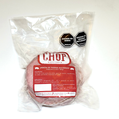 Jamón de cerdo ahumado 500gr